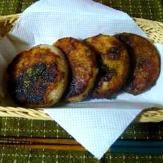 炊飯失敗ご飯リカバリー　お焼き風